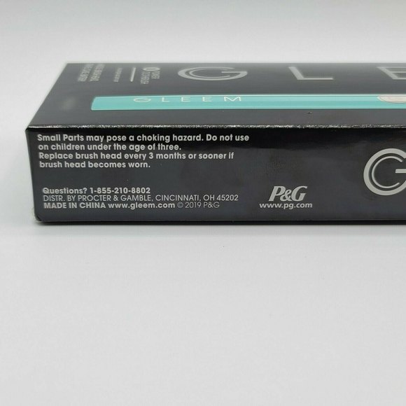 Gleem Bath Gleem Power Toothbrush Battery Travel Case Builtin Timer